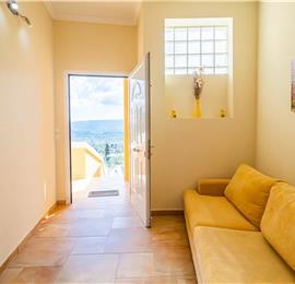 5 bedroom villa with pool, near Acharavi, sleeps 9